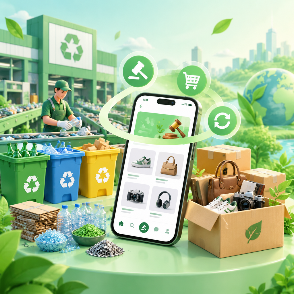 二手闲置竞拍拍卖小程序场景图